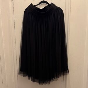 Show Me Your MuMu Black Tulle Skirt